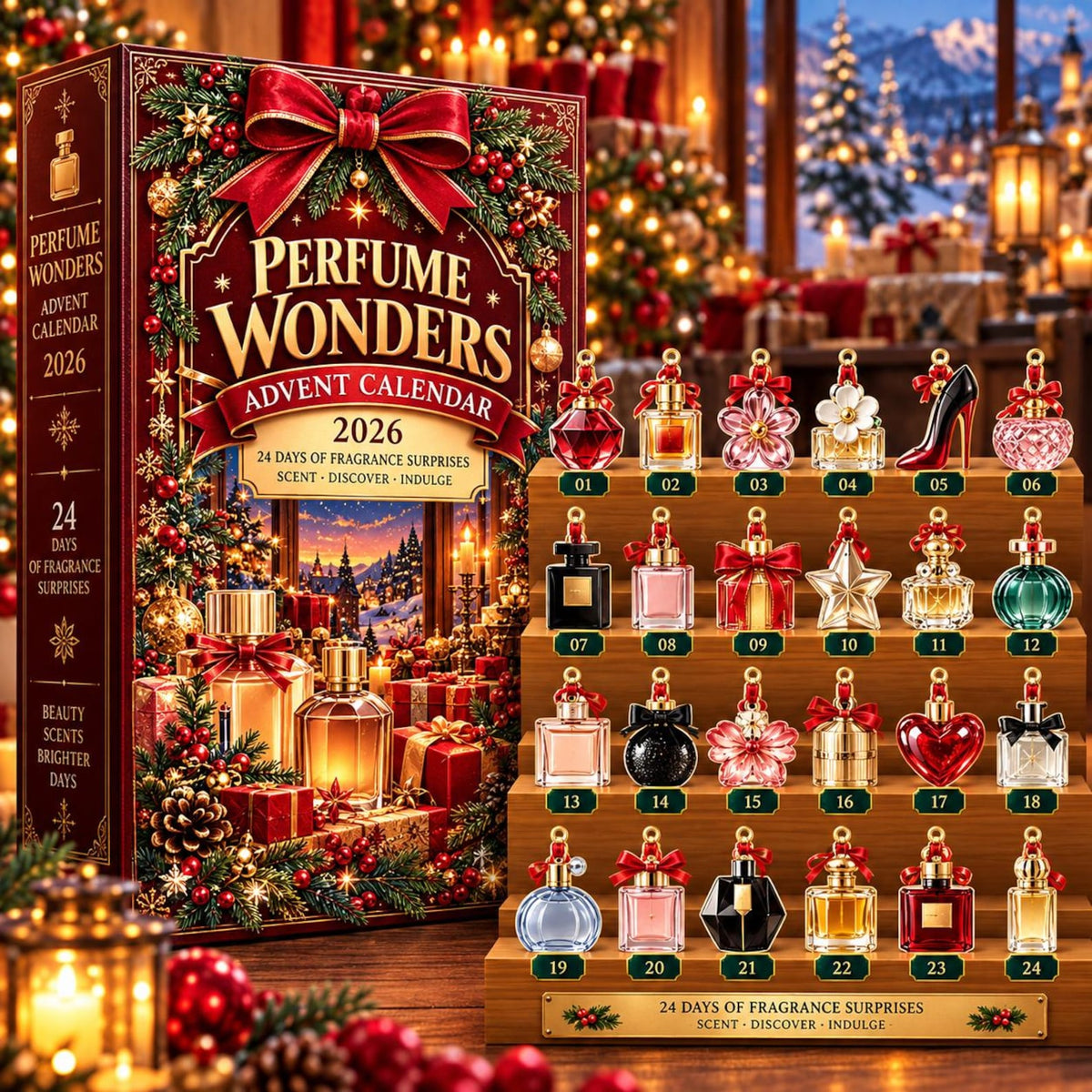 Perfume Wonders Advent Calendar 2026, 24 Days of Fragrance Surprises, Luxury Beauty Acrylic Ornaments for Women and Perfume Fans 55d29e9e-66bb-4b4e-a736-a8c956097e44-il_1588xN.8592241772_lt8o.jpg
