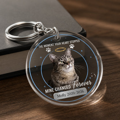 Pet Memorial Photo Keychain – The Moment Your Heart Stopped - Personalized Acrylic Keychain 55d6da65-bcc5-4f0f-a677-3f2fc5a2d9ff.jpg