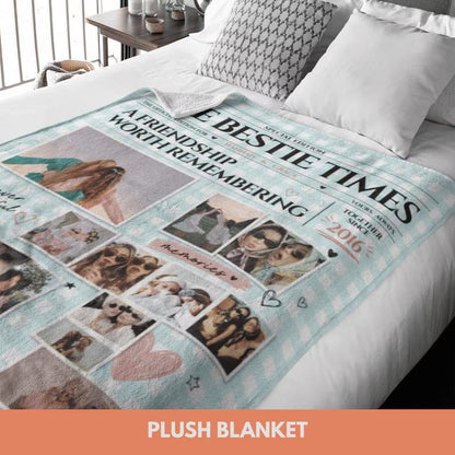 Personalized Best Friend Newspaper Blanket Custom Bestie Photo Collage Blanket Custom BFF Gift Gift for Her Friendship Keepsake Girls Night 55da3015-213f-4137-baa0-a2818084a16c-dfgdfg-6-.jpg