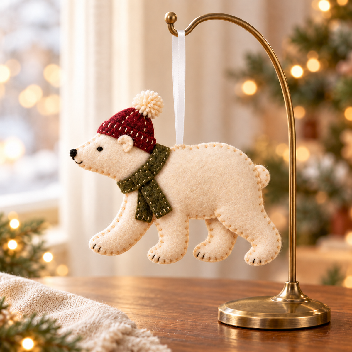 Polar Bear Ornament, Shape Felt Ornament for Hers, Winter Christmas Decor, Unique Gift 55e48ade-34dd-46d7-99bd-1026d70a2ba0-G-u-B-c-C-c-treo-ruy-b-ng-tr-ng-1.png