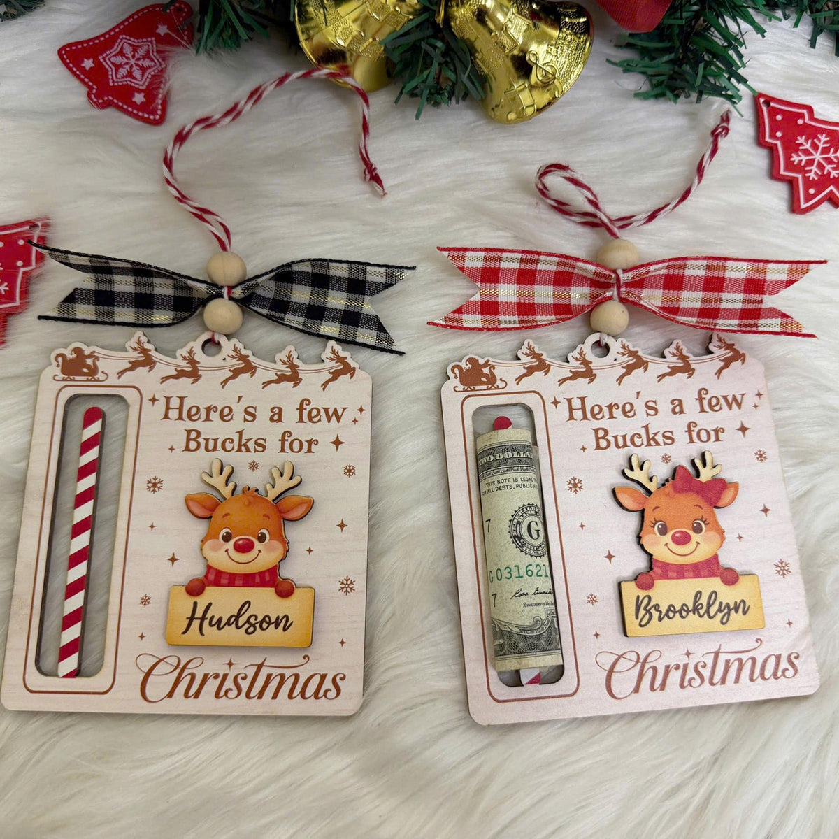Personalized DIY Christmas Money Holder Gifts, Here’s A Few Bucks for Christmas, Christmas Ornaments Reindeer Money Holder Tree Christmas 562c1358-566c-4919-95cf-6c361f6d7b18-il_fullxfull.7139197008_pecn.jpg