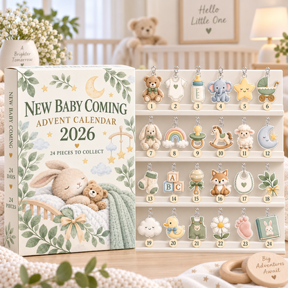 New Baby Coming Advent Calendar 2026, 24 Acrylic Hanging Tokens, Baby Shower Countdown Gift 564a0097-0b6a-406a-a971-1e09ad55bad8-7ba07433-8585-415c-b37e-981b69952077.png