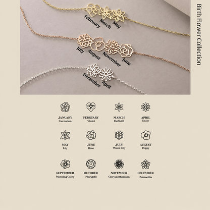 Dainty Birth flower Necklace , 14K Gold Birth Flower Bouquet Necklace, Personalized Gift, Birth flower Family Gift, Mothers Day Gifts, Couple Gifts 567703dd-08fe-4da9-9d5c-c34d8c6c1516-790f693c-2ad4-4303-86cb-0e071fdc5f31.png