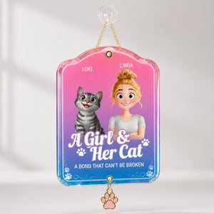 A Girl & Her Cat — Personalized Hardcover Notebook - Personalized 1 Layered Suncatcher with Charm 5682d2ba-5bbe-4dc6-94d8-7ebc85d52f25.jpg