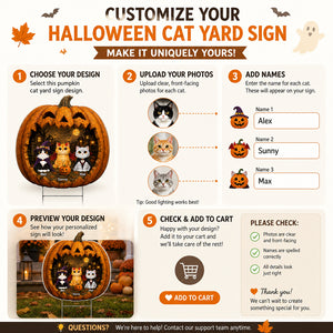 Halloween Pumpkin Yard Sign – Custom Pet Photo-to-Cartoon Portraits (3 Pets) - Personalized Yard Sign 56881ef5-39f5-48f3-9b09-e9c93131a09b.jpg