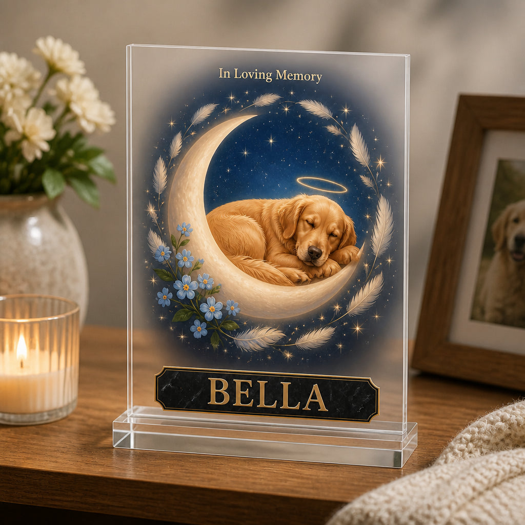 Custom Pet Memorial Angel Wings Acrylic Plaque – Photo to Art - Personalized Acrylic Plaque 569eb7c5-c239-4c9f-9620-e001e9cef45e.jpg