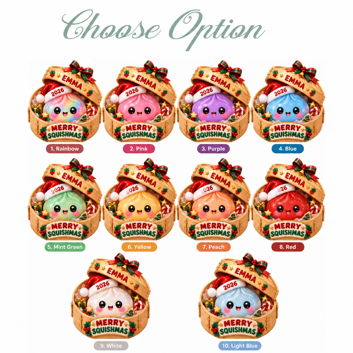 Custom Glitter Dumpling 3D Ornament, Squishy Ornament 2026, Custom Name Squishy Ornament,Christmas Ornaments for Kids, 2026 Xmas Keepsake 56c1ef0d-fc87-4bf4-9b08-2c4ed5f06043-16783ece-12c4-4c13-bd64-c1888ac7bc77.png