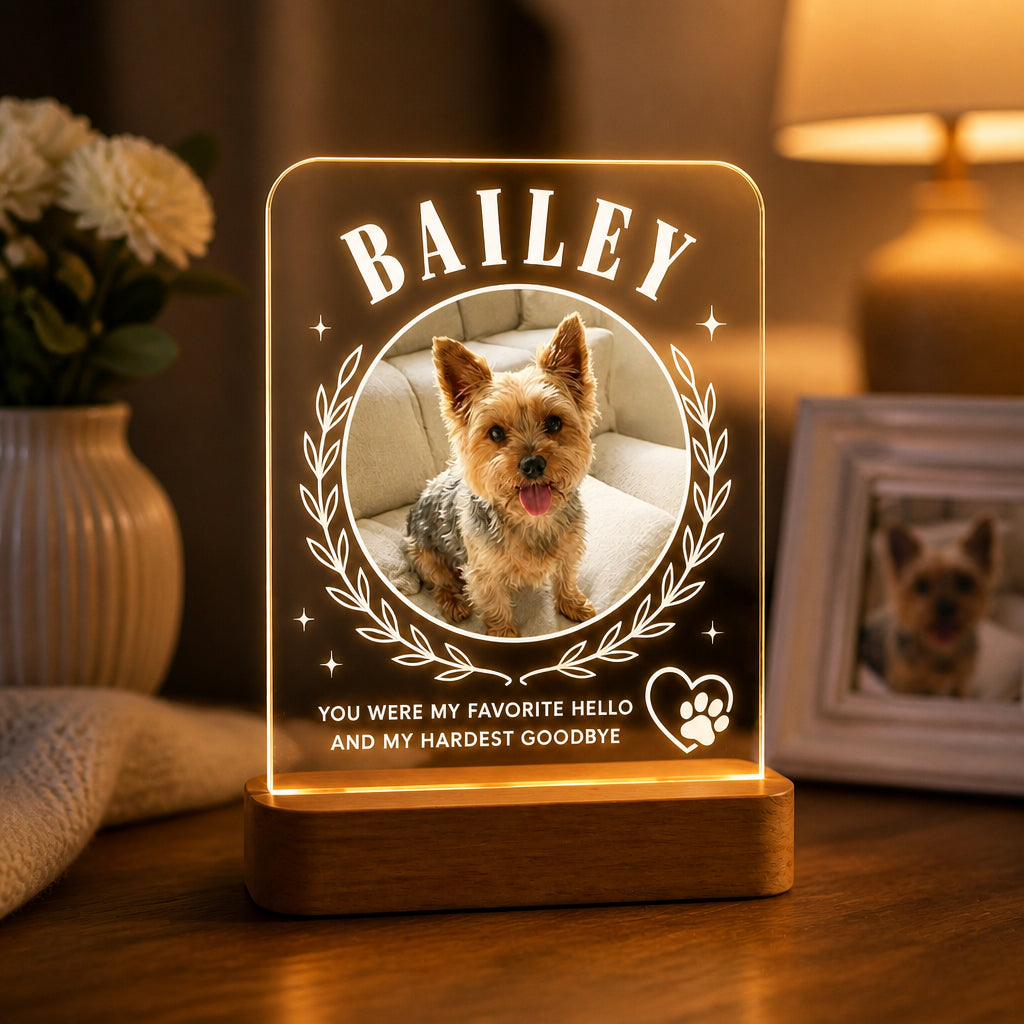 Pet Memorial LED Acrylic Light – Photo + Name - Personalized 3D LED Light Wooden Base 56d925a4-0dc5-4cb5-ae44-d204e4fe4f05.jpg
