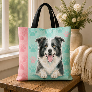 Custom Pet Portrait Tote – Watercolor Paw Pattern - Personalized AOP Tote 56e09677-ef47-4a7d-9286-3076cb78c81b.jpg