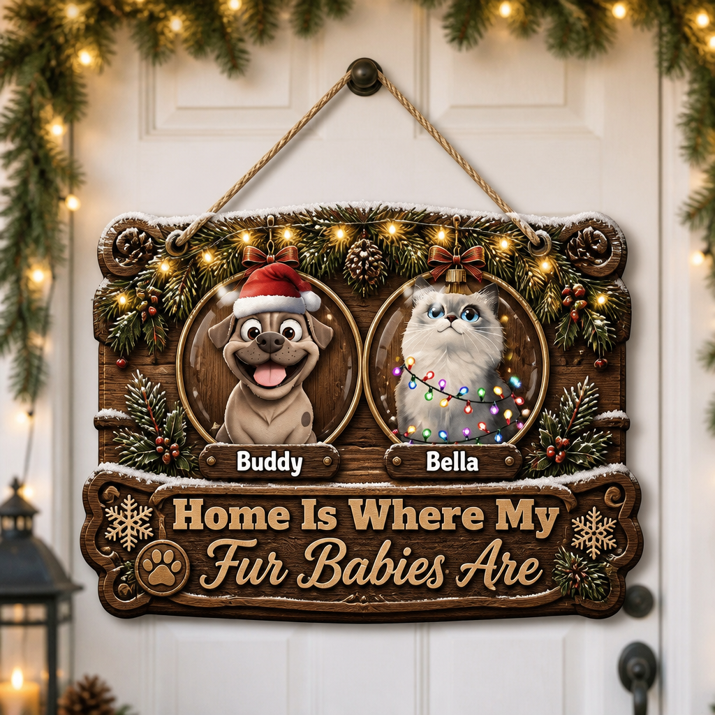 Custom Holiday Fur Babies Wood Sign – 2 Pet Cartoon Portraits & Names - Personalized Wood Sign 5716a318-ab4b-4b29-bef1-3ae7a3411cfc.png