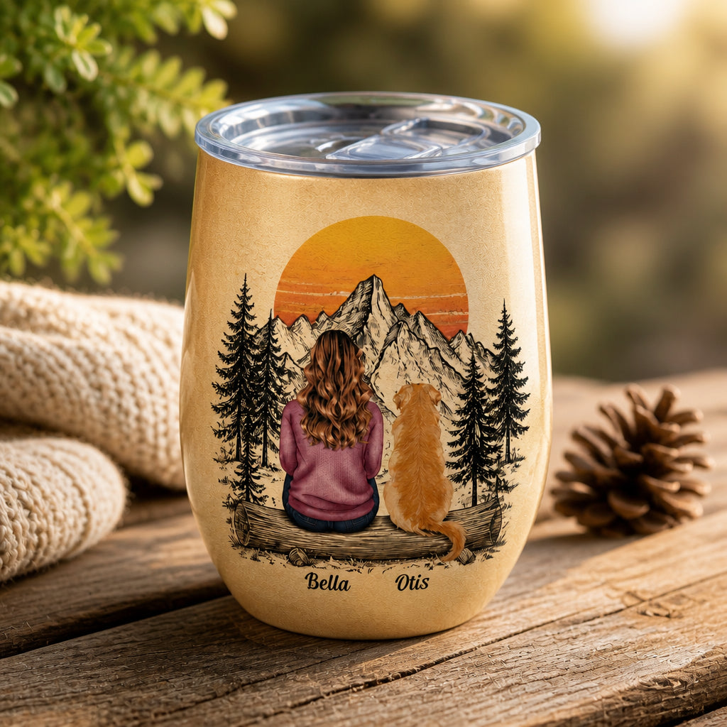 Never Walk Alone Custom Person & Dog Portrait Wine Tumbler - Personalized Wine Tumbler 5742f2c8-f8c5-45f2-98c0-fc9743b18ad3.jpg