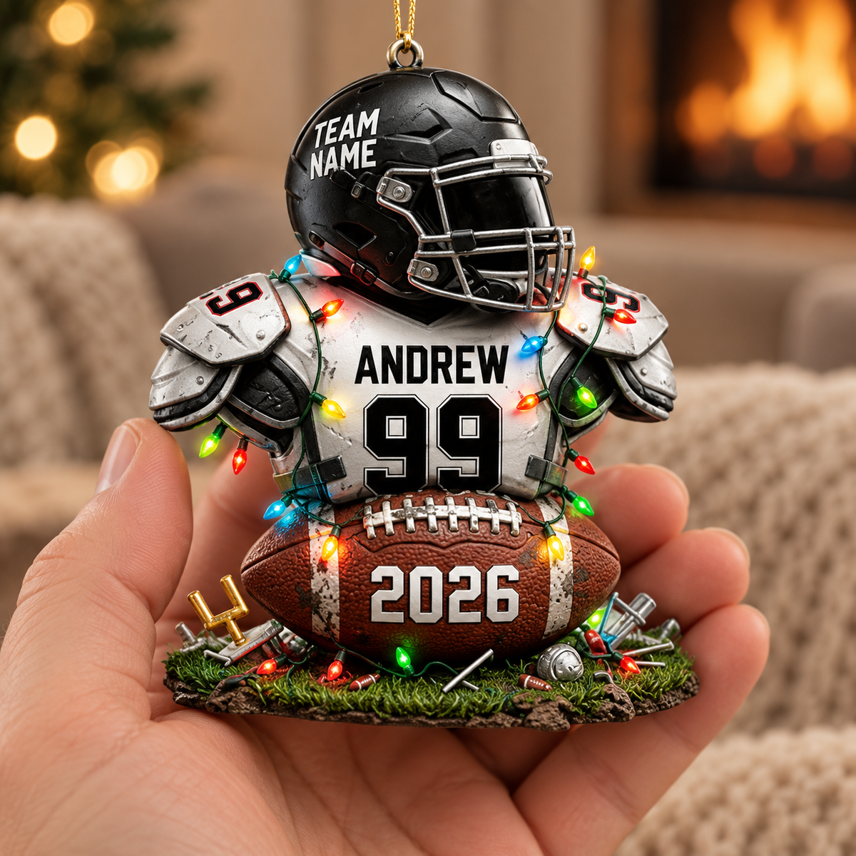 Personalized 3D Printed Football Player Christmas Ornament, Custom Team Jersey Keepsake with Raised Details, Senior Night Gift for Son, Boys Sports Decor, Athlete Christmas Gift 57543882-ca48-45ec-8df3-55bd7bf864d9-9d8a4d92-244e-4735-80a0-bc83de5b3224.png