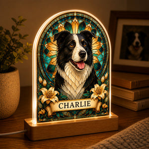 Custom Stained-Glass Pet Portrait LED Night Light (Photo to Art) - Personalized 3D LED Light Wooden Base 57663009-9335-4d79-b5a7-82bec806a792.jpg