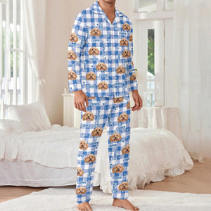 Custom Photo Dog Cat Mom Dad Pajamas, Christmas Gift for Pet Lovers 576c74b7-e2c1-4c82-8a84-a439fee59dcd-il_fullxfull.8543360538_4856.jpg