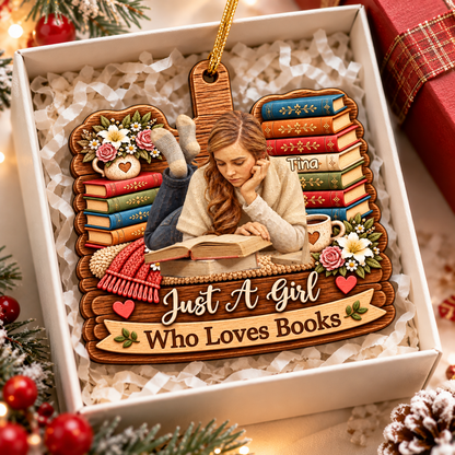 Custom Photo Wood Sculpture Effect Just A Girl Who Loves Books Bookish Gifts For Book Lovers - Personalized Custom Shaped Wooden Ornament 578c5a8a-5794-48c2-b7f6-90c8133878c3-bg-2-.png