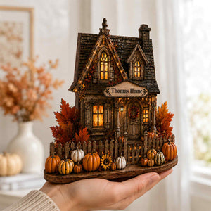 Personalized Harvest Home Wooden Block,Autumn Village Wooden Sign,Fall Pumpkin Decor,Thanksgiving,Harvest Home Gift,Cozy Country Shelf Decor 579f0c08-6e89-4223-9b66-9fe858d17706-2.jpg