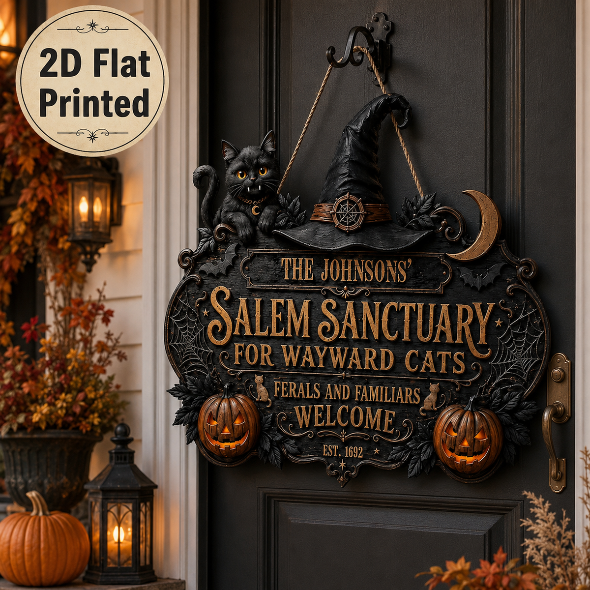 Personalized Halloween Cat Welcome Sign, Salem Sanctuary For Wayward Cats Ferals And Familiars Welcome, Spooky Door Decor, Custom Fall Sign 57ab88e9-ec07-4da6-8eb1-ec83c874c2f7-hjhj-1-.png