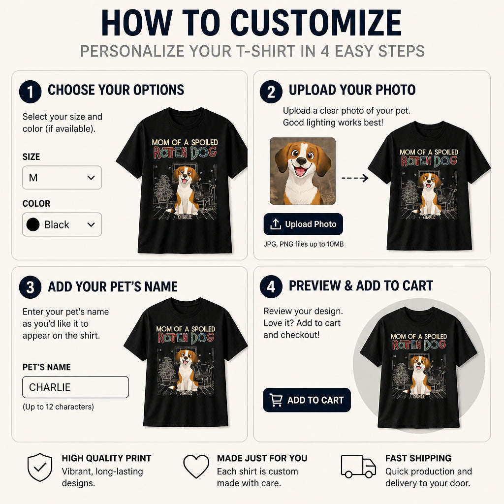 Mom Of A Spoiled Rotten Dog — Custom Pet Cartoon T‑Shirt - Personalized T-shirt 57b5fefe-567d-4f44-bc0c-7b77190a3a75.jpg