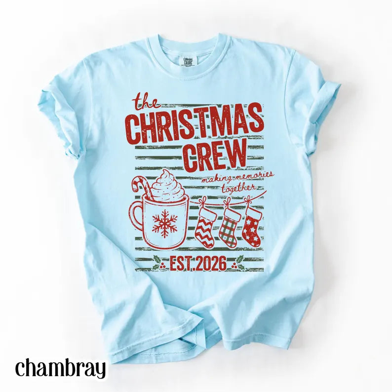 Family Christmas Shirt Matching Xmas Crew Tshirt Personalized Year Holiday Family Reunion Tee Vintage Stripe T-shirt 57b79475-459f-46c0-a878-23f06bc47e3a-fghtrf-4-.webp