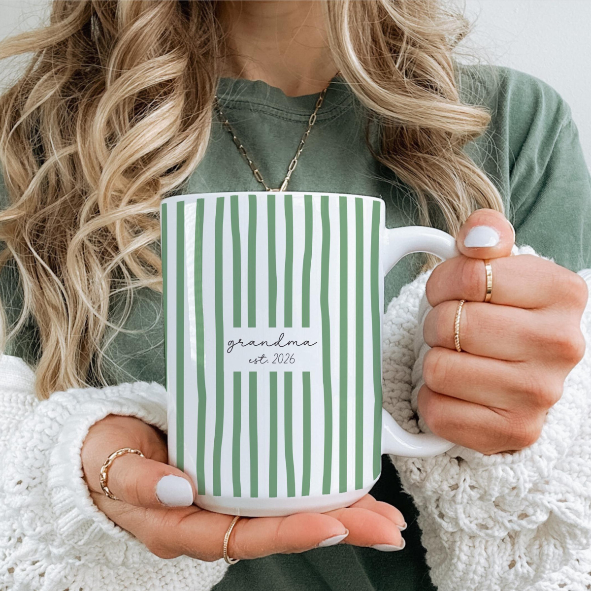 First Time Grandma Coffee Mug, First Mothers day gift for grandma from grandkids, Custom Pregnancy Announcement Gift New Grandparents Mug 57fb2304-6274-415e-9f56-614063f7052e-3.png