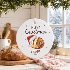 Sourdough Christmas Gifts, Sourdough Ornament, Personalized Baking Gifts, Sourdough Mama, Kitchen Decor, Sourdough Starter, Bread Ornament 58229faa-13d9-40a0-b69f-69e360f588c4-banner-5.png