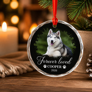 Forever Loved Pet Photo Crystal Ornament - Personalized Crystal Ornament 5857d2f0-a53e-4e7a-a103-1d7e2ff3f4cf.jpg