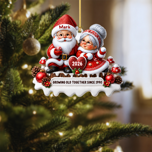 Gnome Couple - Gift for Him, Gift for Her - Real 3D Raised Ornament 585ba625-3078-410f-b8cf-22407270c5bf-5.png