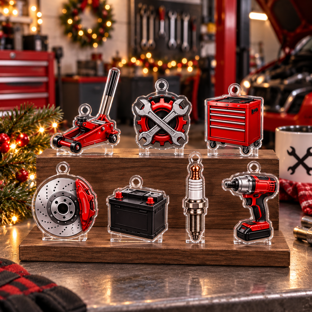 Auto Mechanic Advent Calendar, 24 Acrylic Hanging Ornaments, Profession Christmas Countdown, Career Keepsake Gift 586ec8fc-c12f-4043-8da7-94037e48d724-5c6ae30e-ac04-4e2c-8a6d-4ee7a81332d8.png