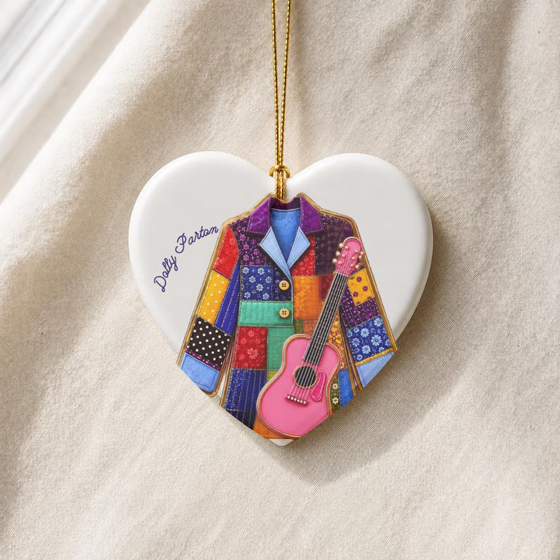 Dolly Parton Christmas Ornament, Coat of Many Colors Round Ceramic Ornament 58819c21-235d-4e30-900d-1d1dceabf5eb-f-6-.jpg