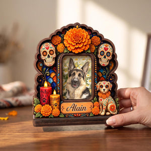 Personalized Dog Ofrenda Frame, Pet Memorial Día de Muertos Keepsake, Custom Dog Photo Nicho Altar Shrine, Day Of The Dead Gift 588bd22d-6789-4674-9c03-9ae536ecfc29-3.jpg