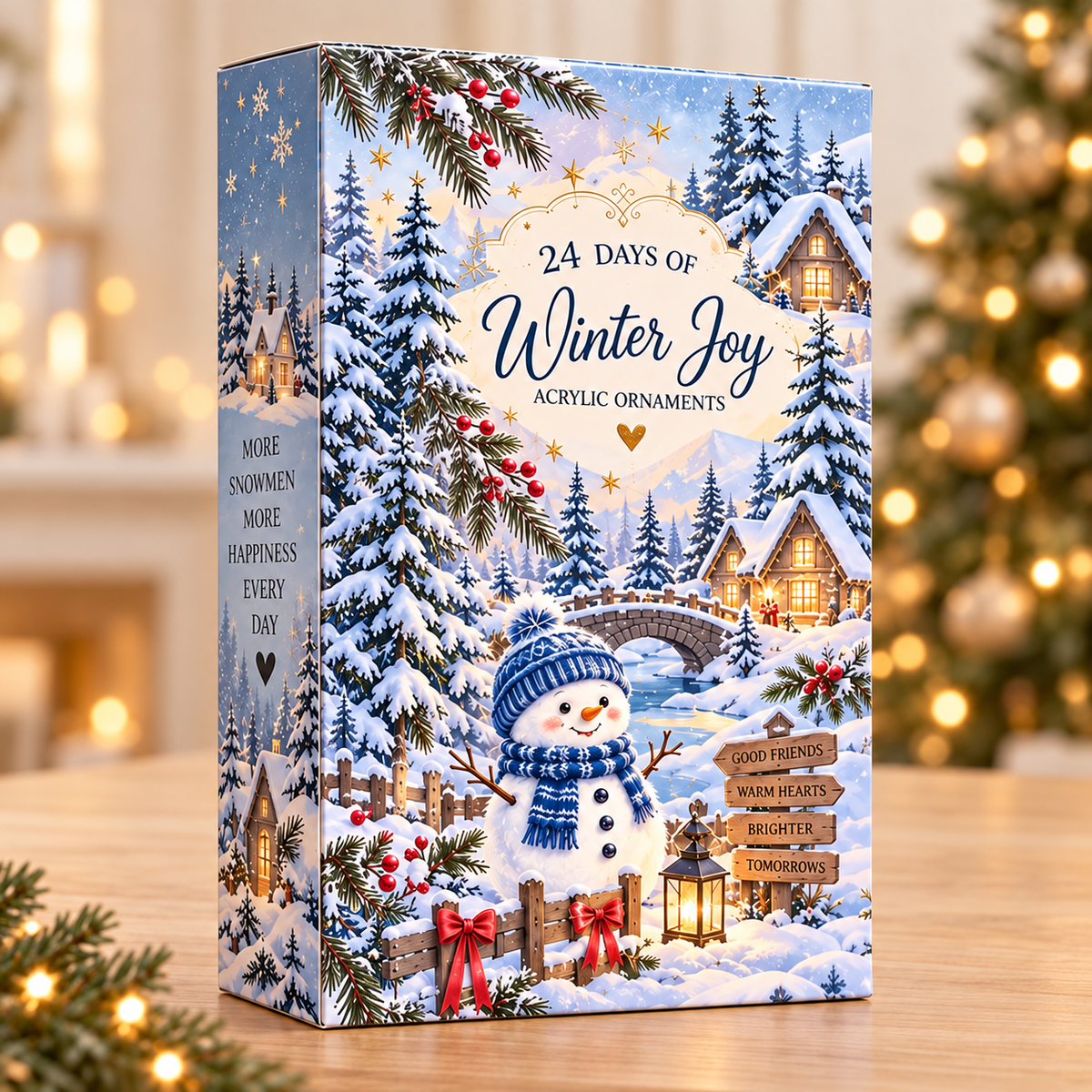 24-Day Snowman Advent Calendar, Acrylic Christmas Countdown Ornaments, Gift For Kid 58ab71c9-331a-4158-bd27-25290abf612a-H-p-l-ch-m-a-v-ng-ng-i-tuy-t.png