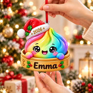 Personalized Squishy 3D Ornament, Custom Name Glitter Dumpling Ornament, Bamboo Steamer, Dumpling Lover Gift, Christmas Gift for Kids 58b0f1a4-e29a-4538-ac6c-49d7569ef585-0500a0b2-9450-44c7-a815-484a33502ff7.png