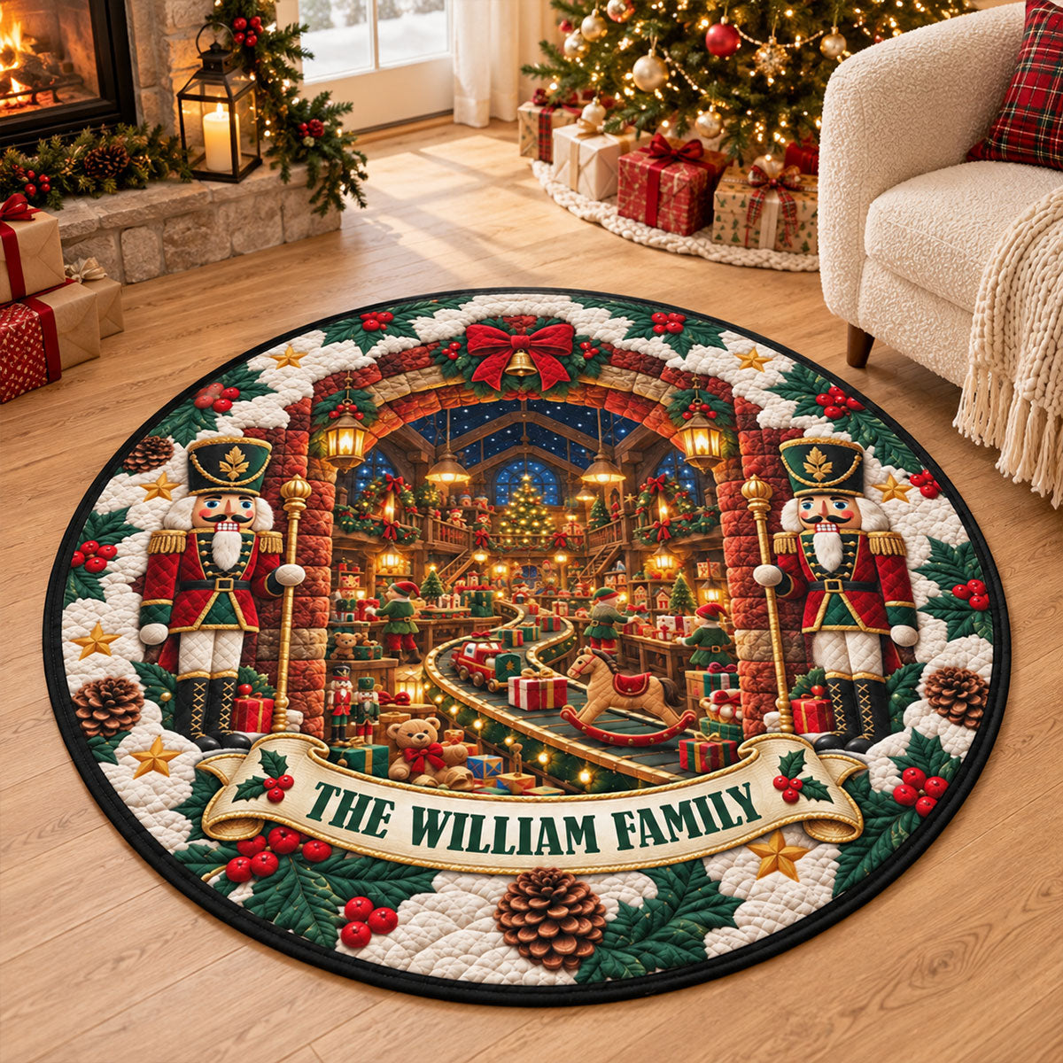 Our Christmas Story 3D Illusion Quilted Rug - Personalized Quilted Mat 58f46589-92fb-4b63-8d20-92eaf480e6f4-1-5-.jpg