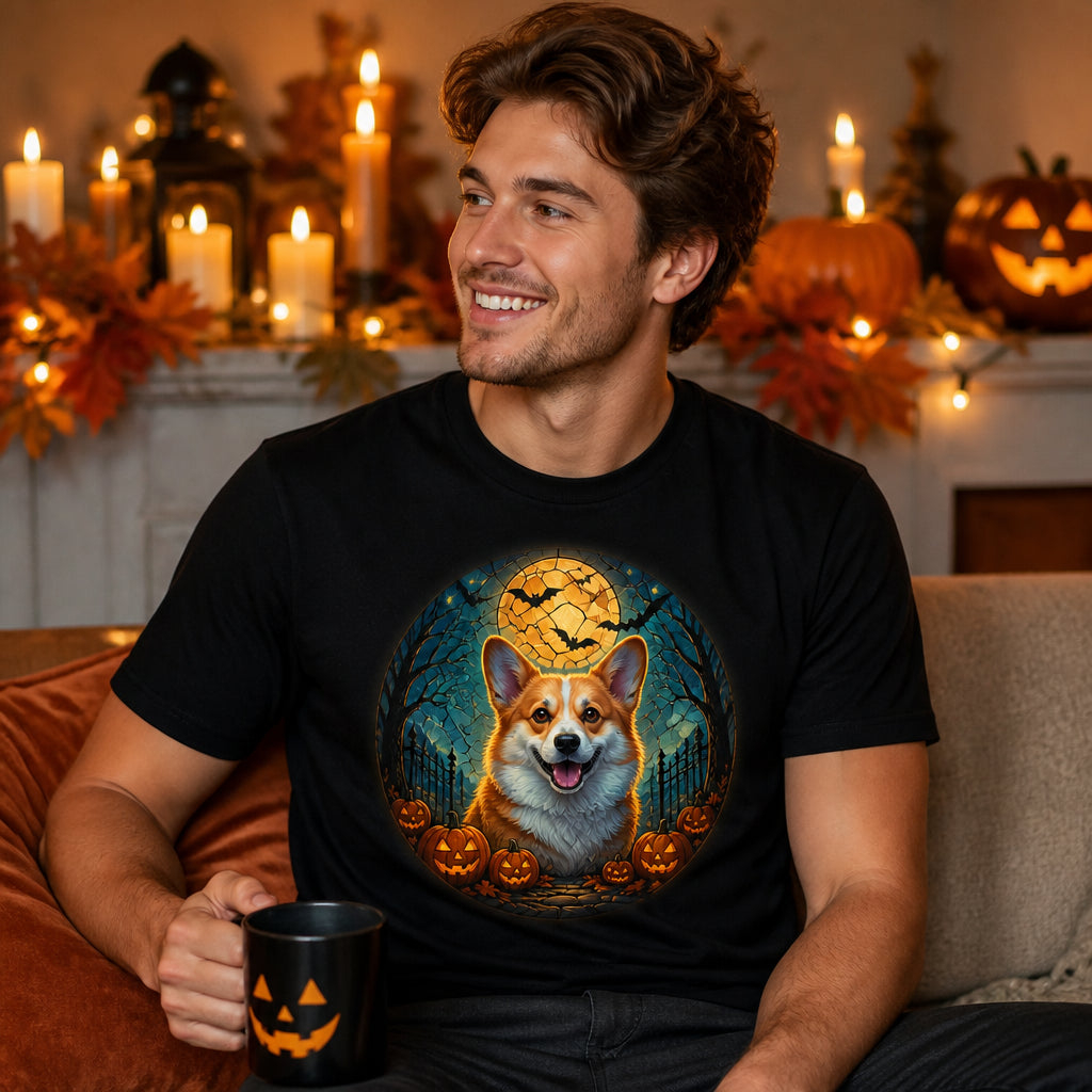 Custom Halloween Pet Portrait Tee – Photo Upload - Personalized T-shirt 58f95aeb-5d7f-4660-83f4-488eb80a21c8.jpg