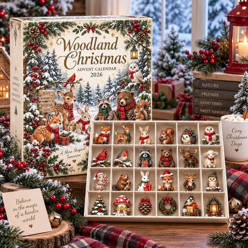 Personalized Woodland Advent Calendar, Christmas Forest Animal Countdown, 24 Mini Figures, Family Holiday Keepsake, Kids Collector GIFT 2026 590dbc2d-3502-4763-ac40-5cdfc87ef335-dfgdf-22-.webp