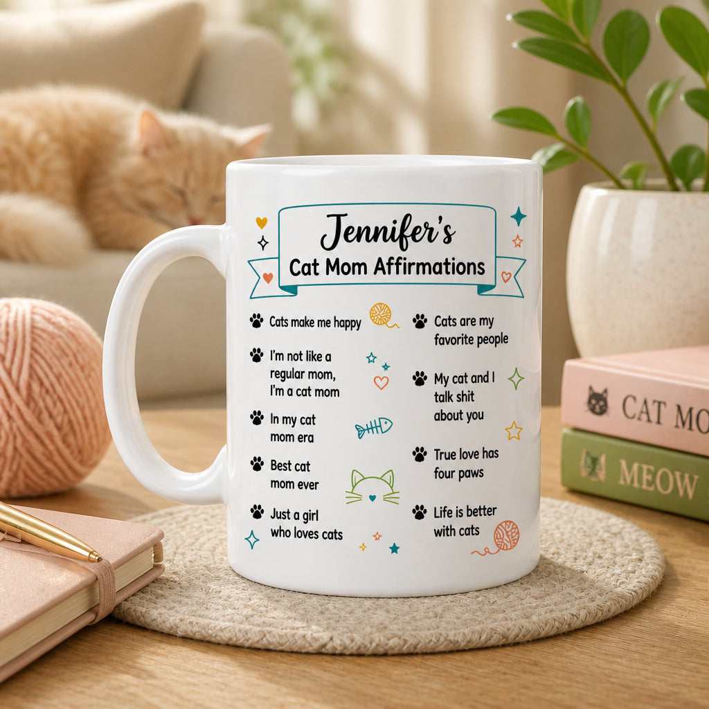 Personalized Cat Mom Affirmations Mug - Personalized Mug 593aba1f-c126-4f5b-b30d-59d14241d99a.jpg