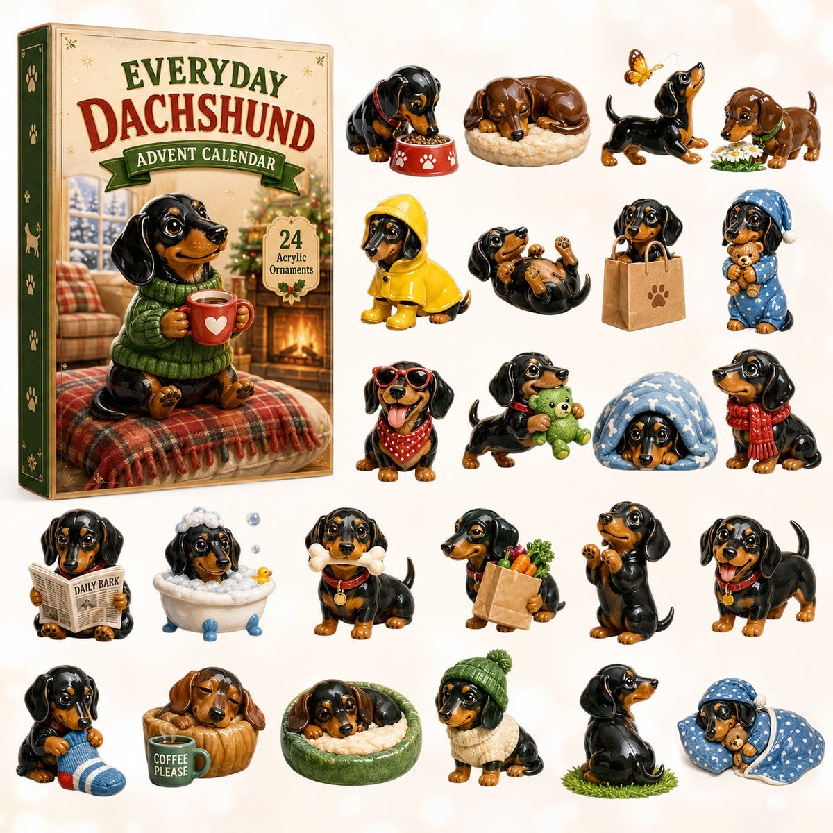 Everyday Dachshund Advent Calendar 2026 - 24-Day Festive Countdown, Acrylic Charms Blind Box - Gift For Dachshund Lovers 595967b9-5922-4f5f-a841-bffb356b9390-dachshund.jpg
