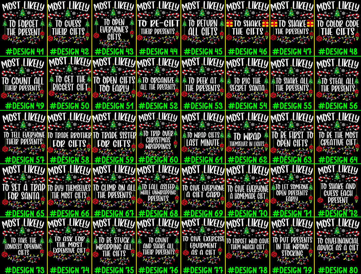 520 Quotes and Custom Most Likely to Christmas Shirt, Family Matching Christmas T-Shirts, Christmas Shirt, Funny Christmas Shirt, Xmas Tees 596187c5-dba3-4124-865c-98dafa236ee8-41-80.jpg