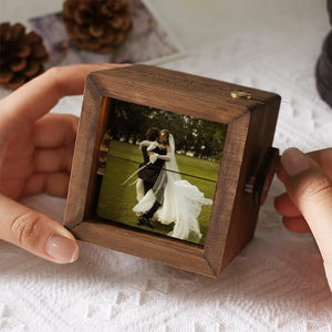Custom Monogram Couple Wood Flipbook Box, Custom Couple Photo Gift for Newlywed, Engagement Crank Photobox Picture Box, Wedding Gift for Him 596b43c0-8c73-439d-bb13-178e5e439166-4.jpg