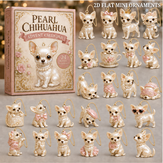 Pearl Chihuahua Dog Advent Calendar 2026 - 24-Day Festive Countdown, Acrylic Charms Blind Box - Gift For Dog Lovers 5973afce-4c25-4ade-9714-6a0127ede4e3-pearl-chihuahua-text.png