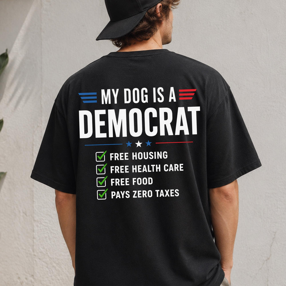 My Dog Is A Democrat Shirt, Funny Democrat Dog Lover Tee, Liberal Political Graphic T-Shirt, Election Humor Gift, Patriotic Dog Owner Shirt 597c250d-2bfd-496f-b0d2-20dd8687138e-2.jpg