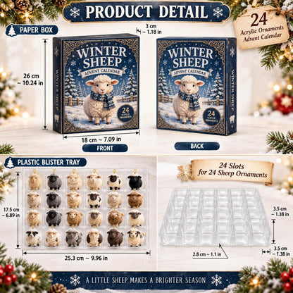 Sheep Advent Calendar 2026, Christmas 24 Days Advent Calendar, Acrylic Sheep Ornaments, Sheep Lover Gift, Farm Animal Gift, Christmas Decor 598050cb-fe08-4f26-88cf-c1ac1b4e3422-il_1588xN.8557590267_kma4.jpg
