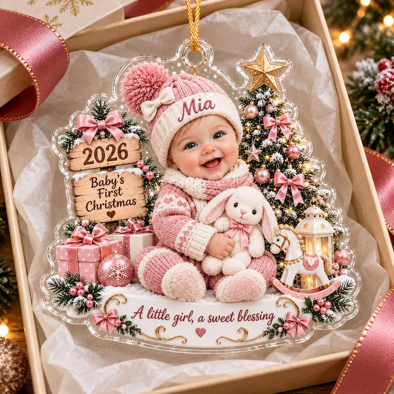 Custom Baby Name Acrylic 2D Flat Ornament, Personalized Baby’s First Christmas Ornament, First Christmas Keepsake, Newborn Baby Gift 598556c9-720c-4dd6-8e48-ba325eaf424d-fggf-1-.webp