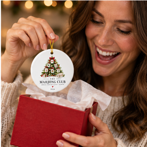 Personalized Mahjong Club Christmas Ornament – Custom Names Mahjong Group Ornament, Game Night Friends Holiday Gift 598647af-54b2-4593-bbb5-075dab281cf1-mahjong_club_mockup_4.png