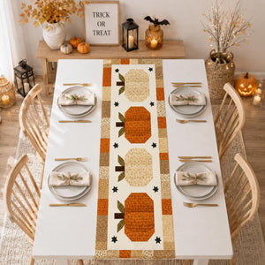 Pumpkin Table Runner, Fall Harvest Autumn Thanksgiving Decor 5988b879-61d2-42c3-bd2f-f8cbc0b3a9af-3.jpg