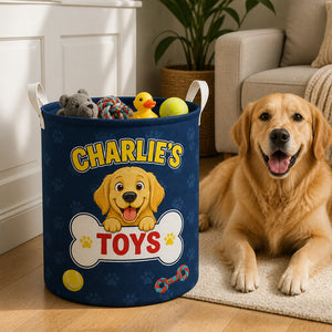 Custom Dog Toy Storage Bag — Name's Toys - Personalized Storage Bag 59a0b24b-5254-42d8-ae23-cf19d61b691e.jpg
