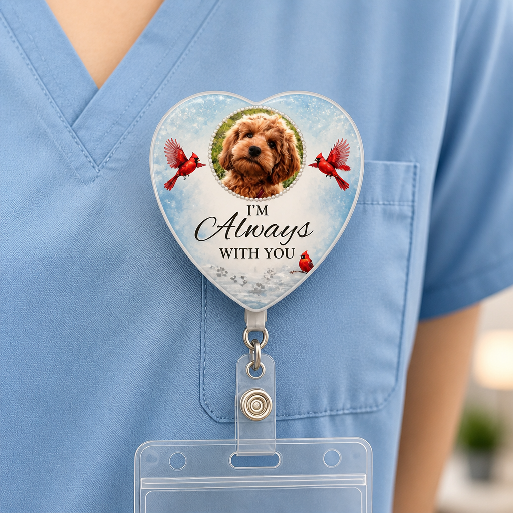 Pet Memorial Heart Badge Reel – "I’m Always With You" - Personalized Custom Shape Badge Reel 59d9a735-b82e-4c55-8cf4-7f4f7ba44778.png