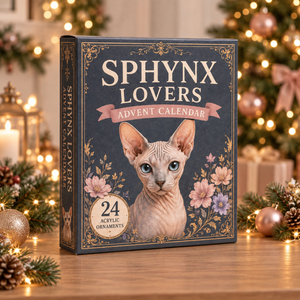 Sphynx Lover Advent Calendar 2026 - 24-Day Festive Countdown, Acrylic Charms Blind Box - Gift For Cat Lovers 59fa8637-13a9-43f8-904b-39a16f224467-sphynx-box.png
