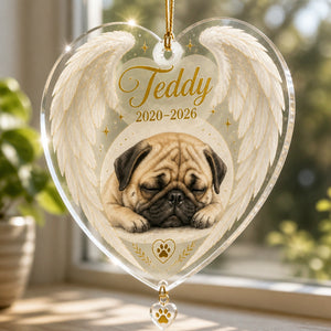 Angel Wings Pet Memorial Portrait Ornament - Personalized 1 Layered Suncatcher with Charm 59fd7433-c992-4bb4-bb81-49949ba5ea05.jpg
