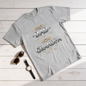 Living The Best Title - Personalized Shirt For Dad, Grandpa